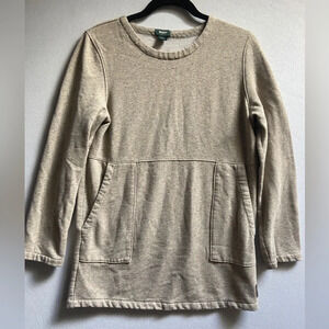 Roots 3/4 sleeve  speckle colour long cotton sweatshirt Sz XS